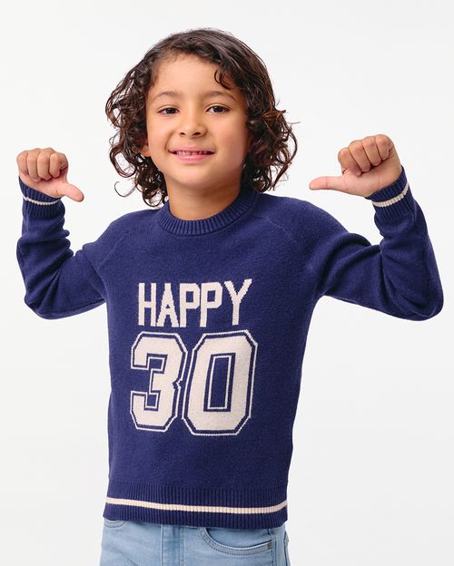 Chompa Niño Oscar Azul Atlántico