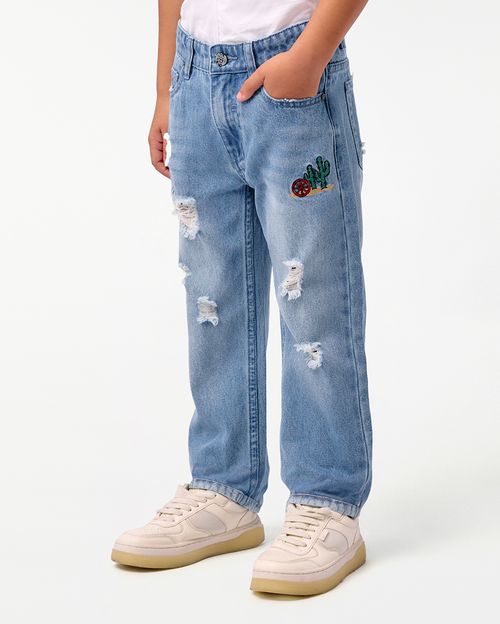 Pantalón Niño Emory 2 Light Wash