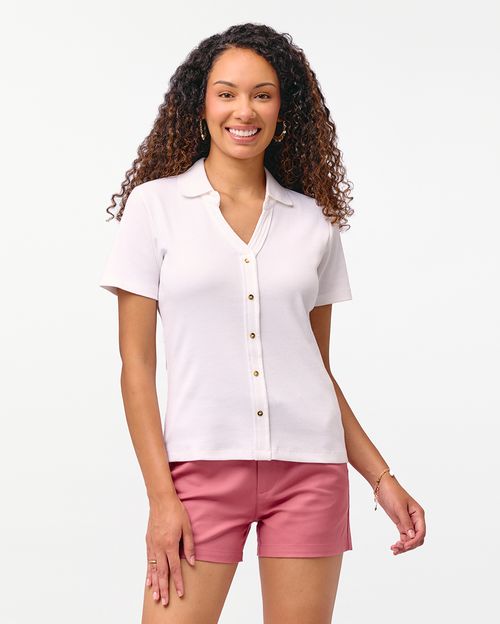 Polo Mujer Supriya Blanco Optico