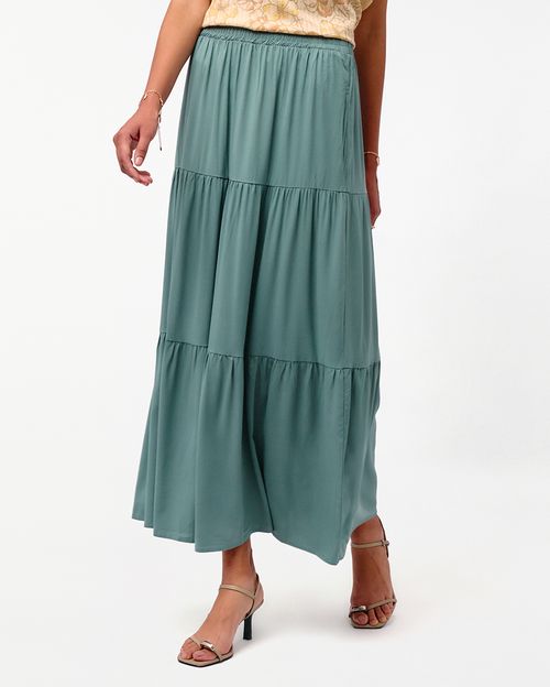 Falda Mujer Norma Verde Sage