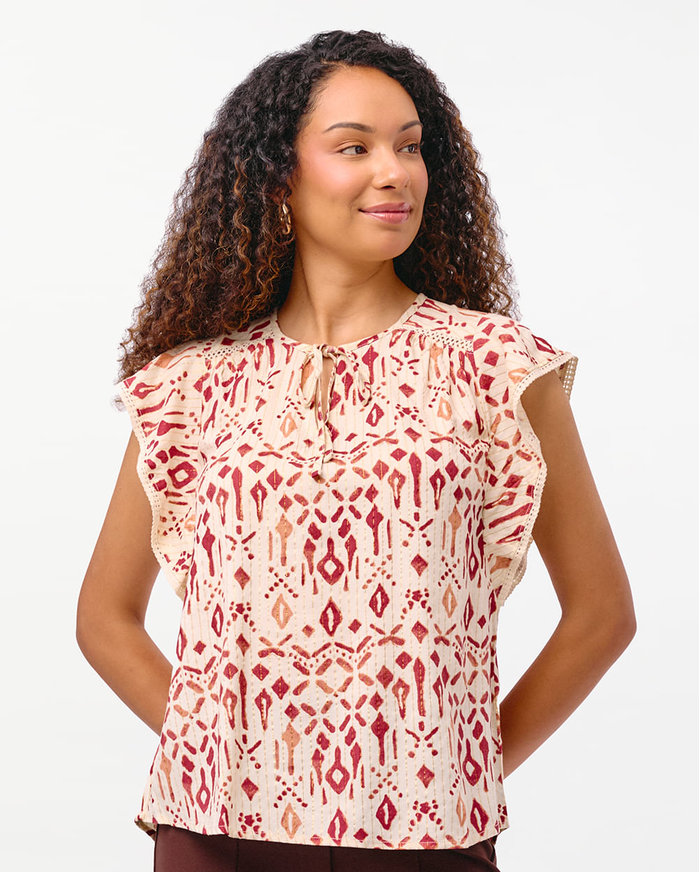 Blusa-Mujer-Vale-Rojo-Fuerte-S