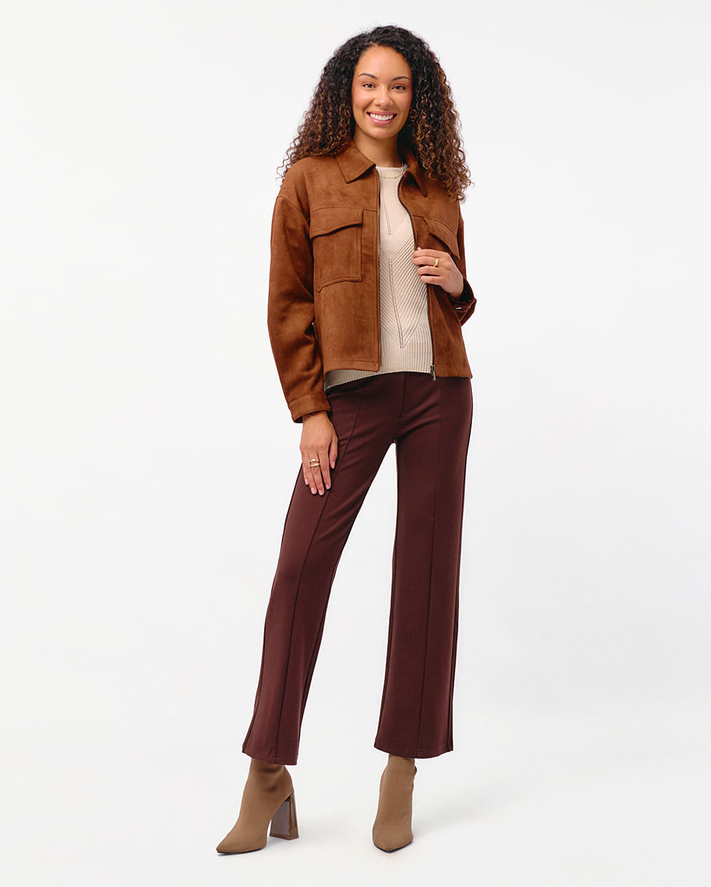 Casaca-Mujer-Violet-Marron-Roble-S