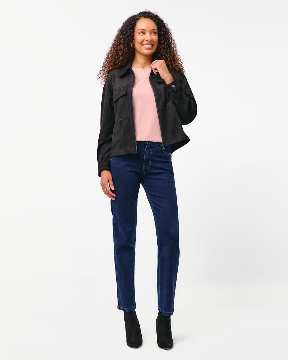 Casaca-Mujer-Violet-Negro-S