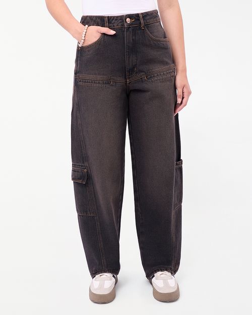 Jean Mujer Aliz Total Dark Brown