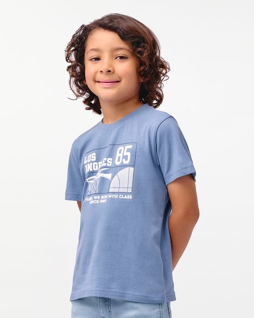 Polo Niño Eros Acero Intenso