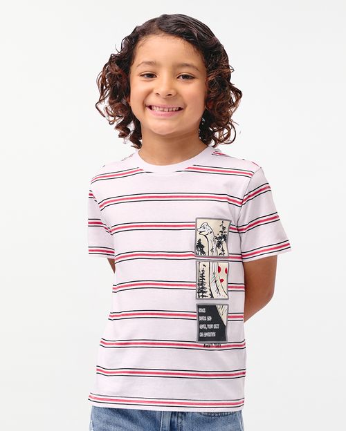 Polo Niño Eros Blanco Optico