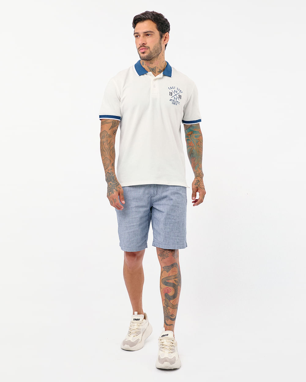 Polo-Cuello-Camisa-Hombre-Cobosneck-Blanco-Optico-M