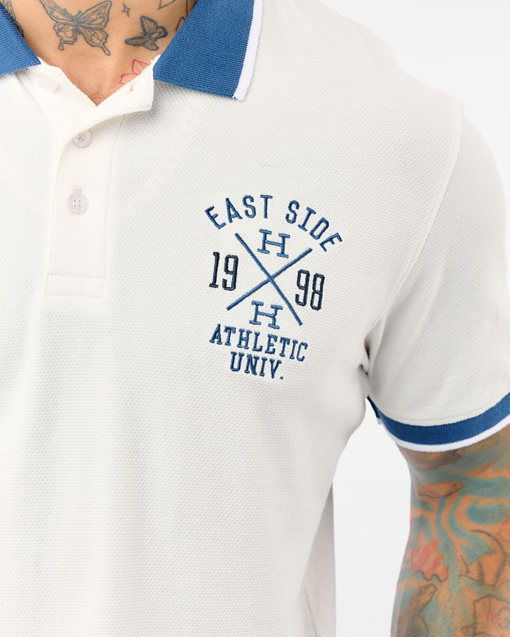 Polo-Cuello-Camisa-Hombre-Cobosneck-Blanco-Optico-M