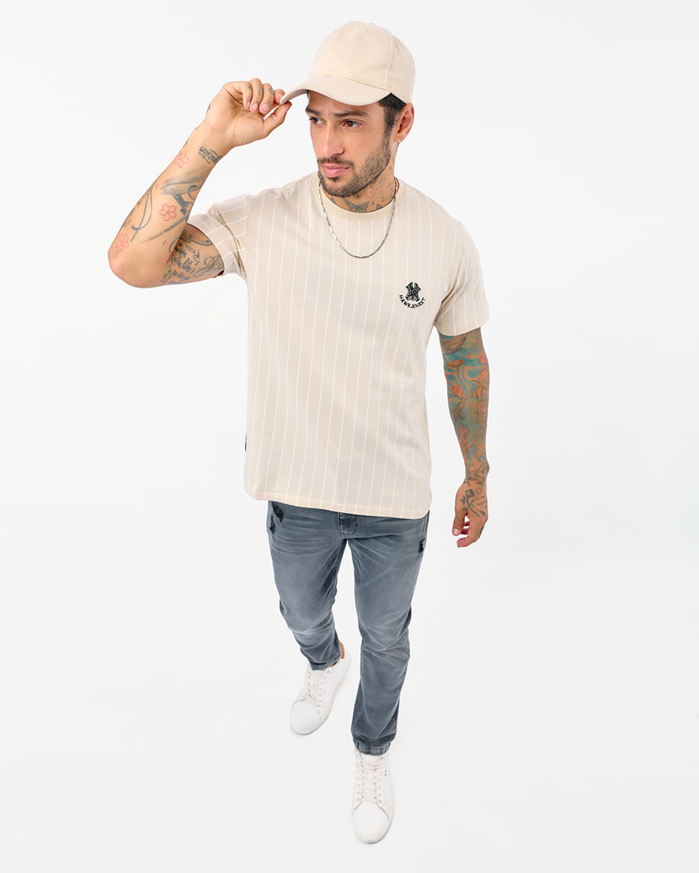 Polo-Hombre-Raul-Beige-Crema-M