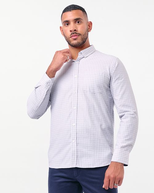 Camisa Hombre Piedro Blanco Optico