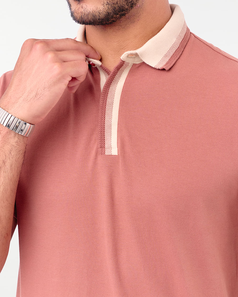 Polo-Cuello-Camisa-Hombre-Pipo-Rosa-Silver-M