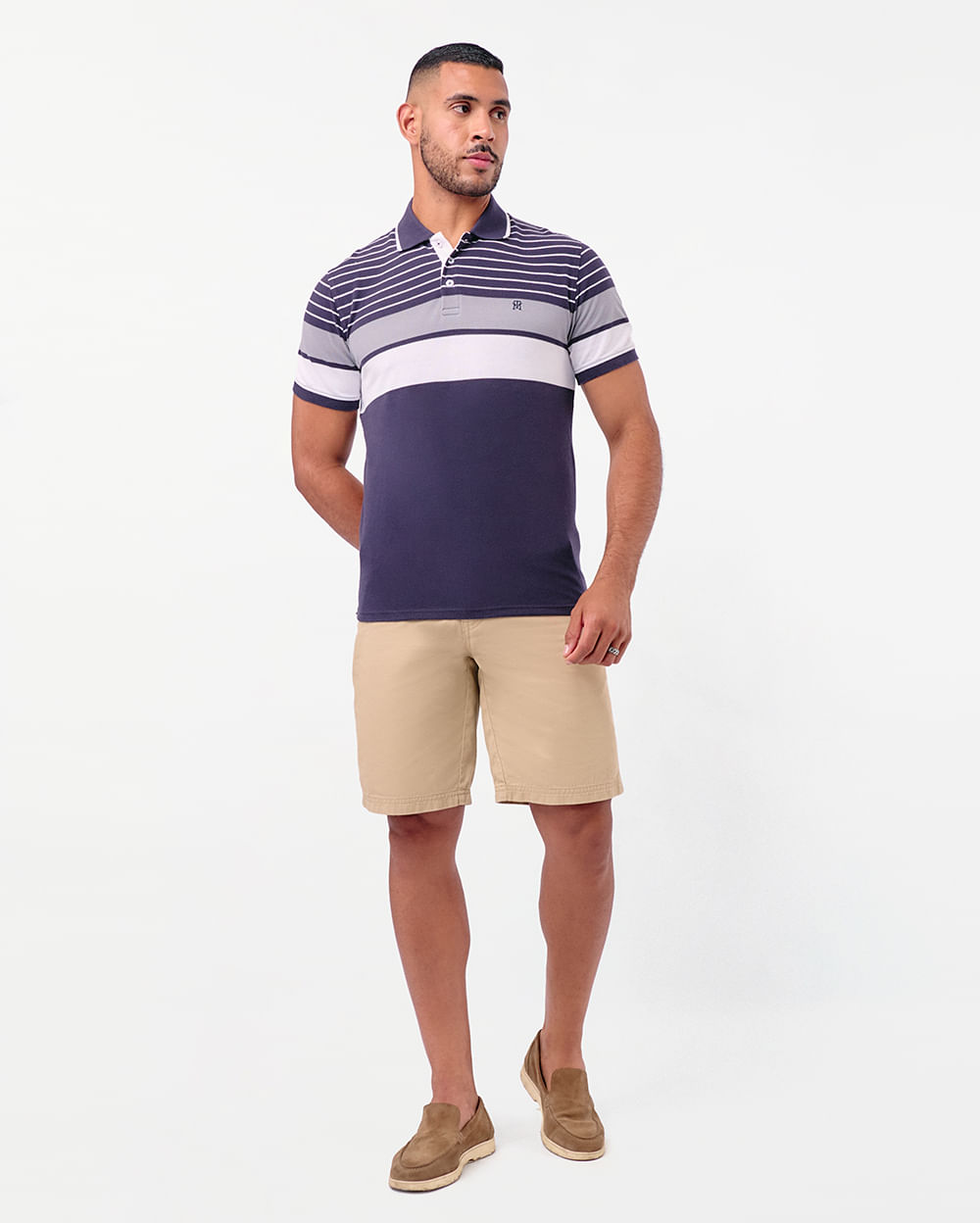 Polo-Cuello-Camisa-Hombre-Saylor-Azul-Dutty-M