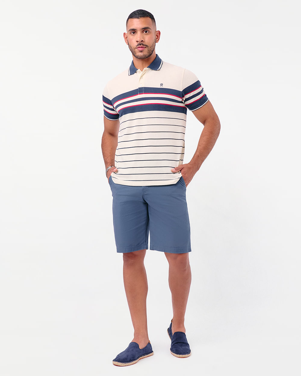 Polo-Cuello-Camisa-Hombre-Saylor-Crema-Pastel-M