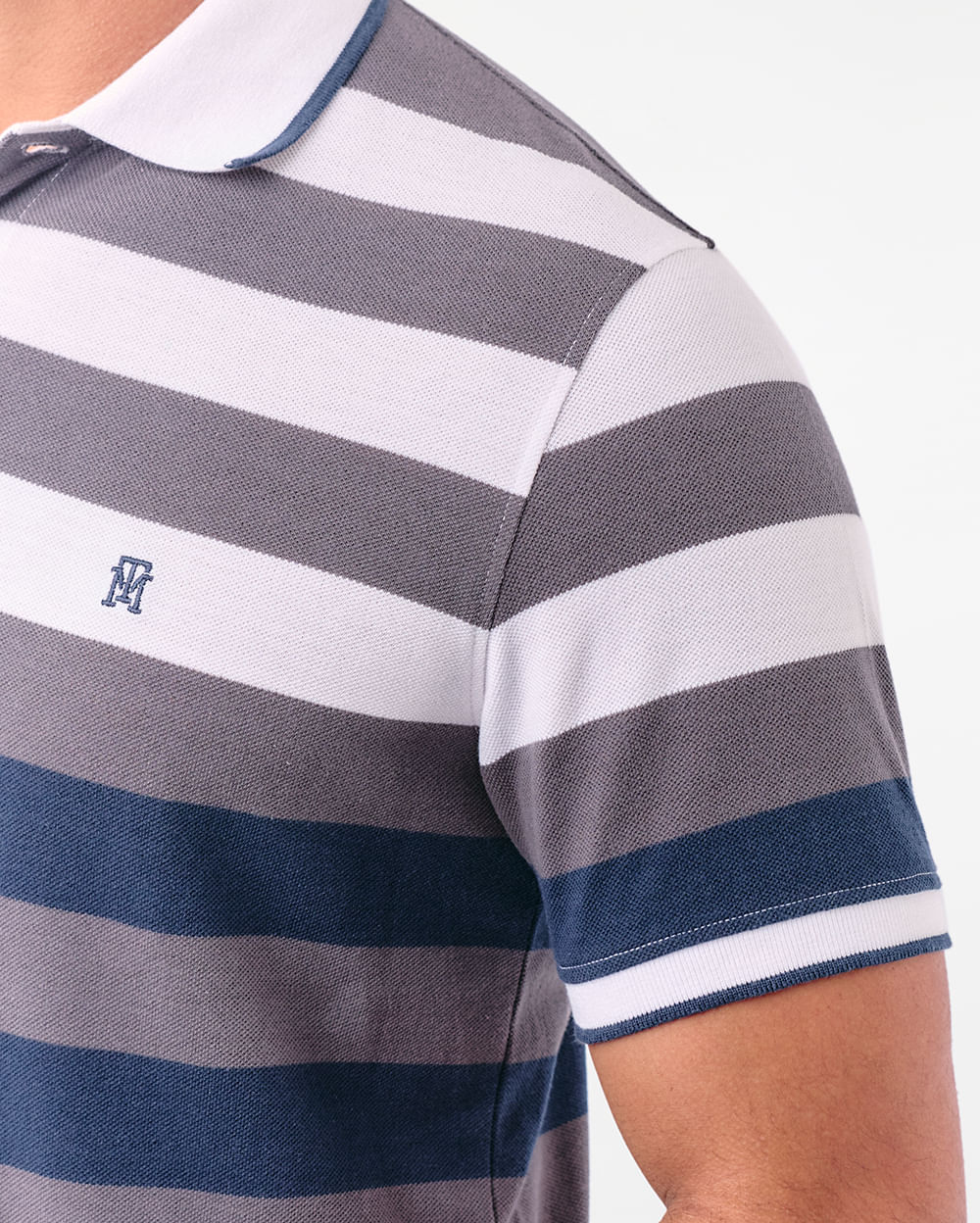 Polo-Cuello-Camisa-Hombre-Saylor-Plomo-M