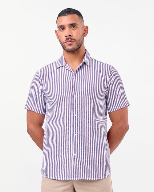 Camisa Hombre Enrique Azul Real