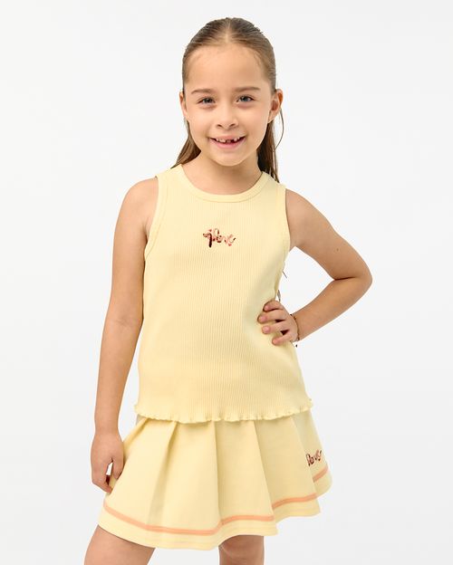 Bvd Niña Olga Amarillo Pastel