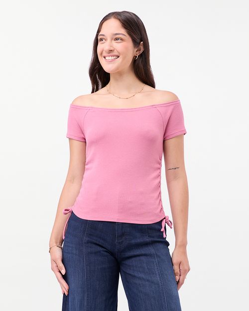 Polo Mujer Merry Lila Malva