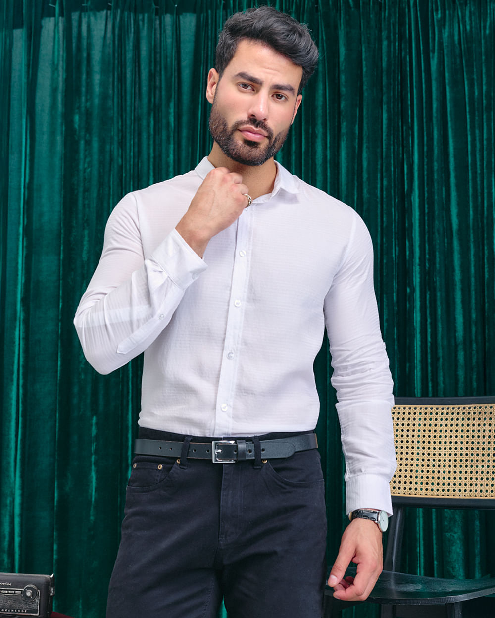 Camisa-Hombre-Roverano-Blanco-Optico-M