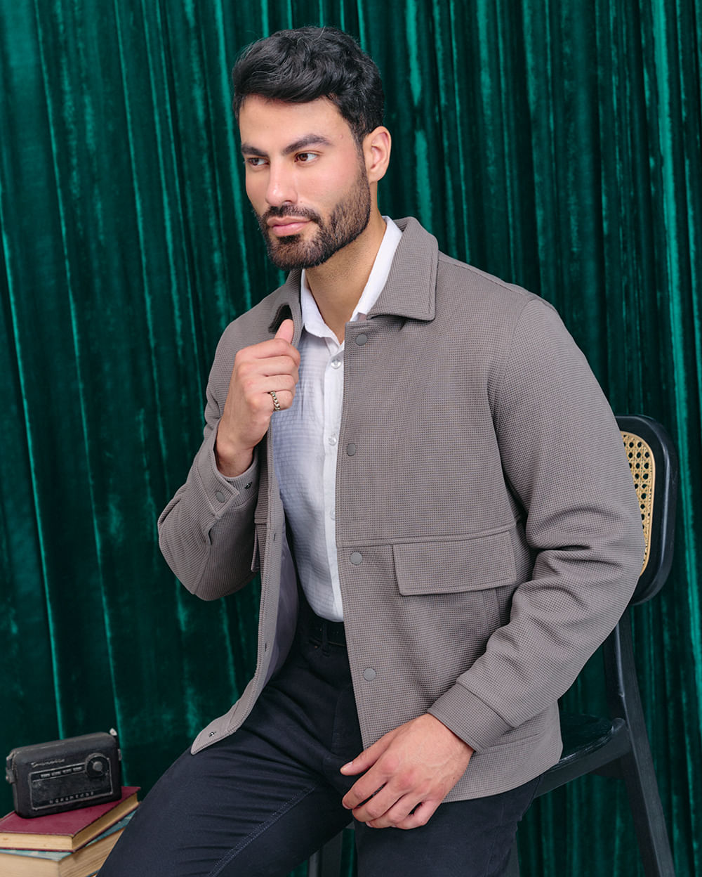 Casaca-Hombre-Miguel-Gris-Claro-M