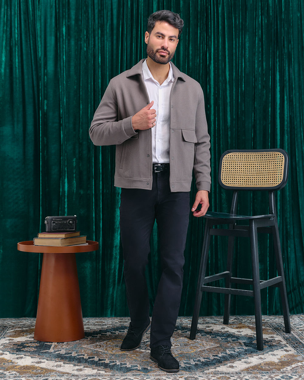 Casaca-Hombre-Miguel-Gris-Claro-M