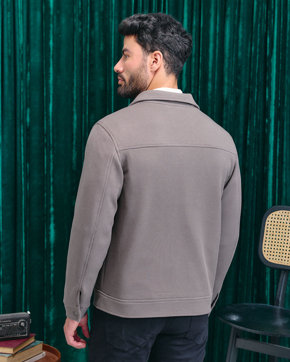 Casaca-Hombre-Miguel-Gris-Claro-M