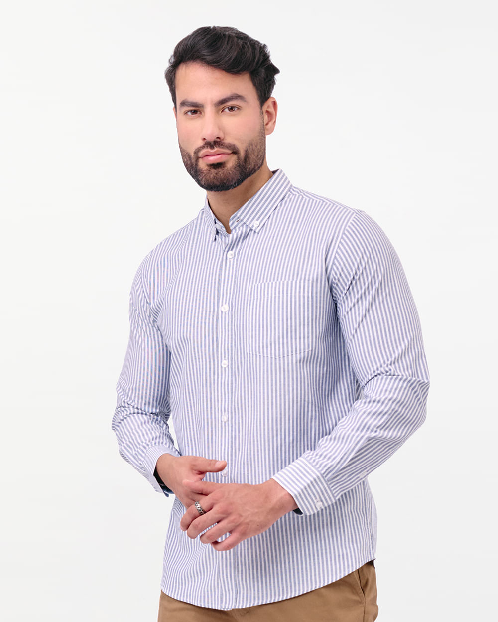 Camisa-Hombre-Piedro-Azul-Violeta-M
