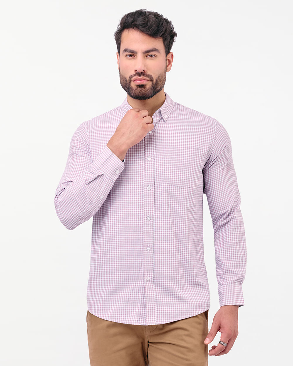 Camisa-Hombre-Piedro-Malva-Oscuro-M