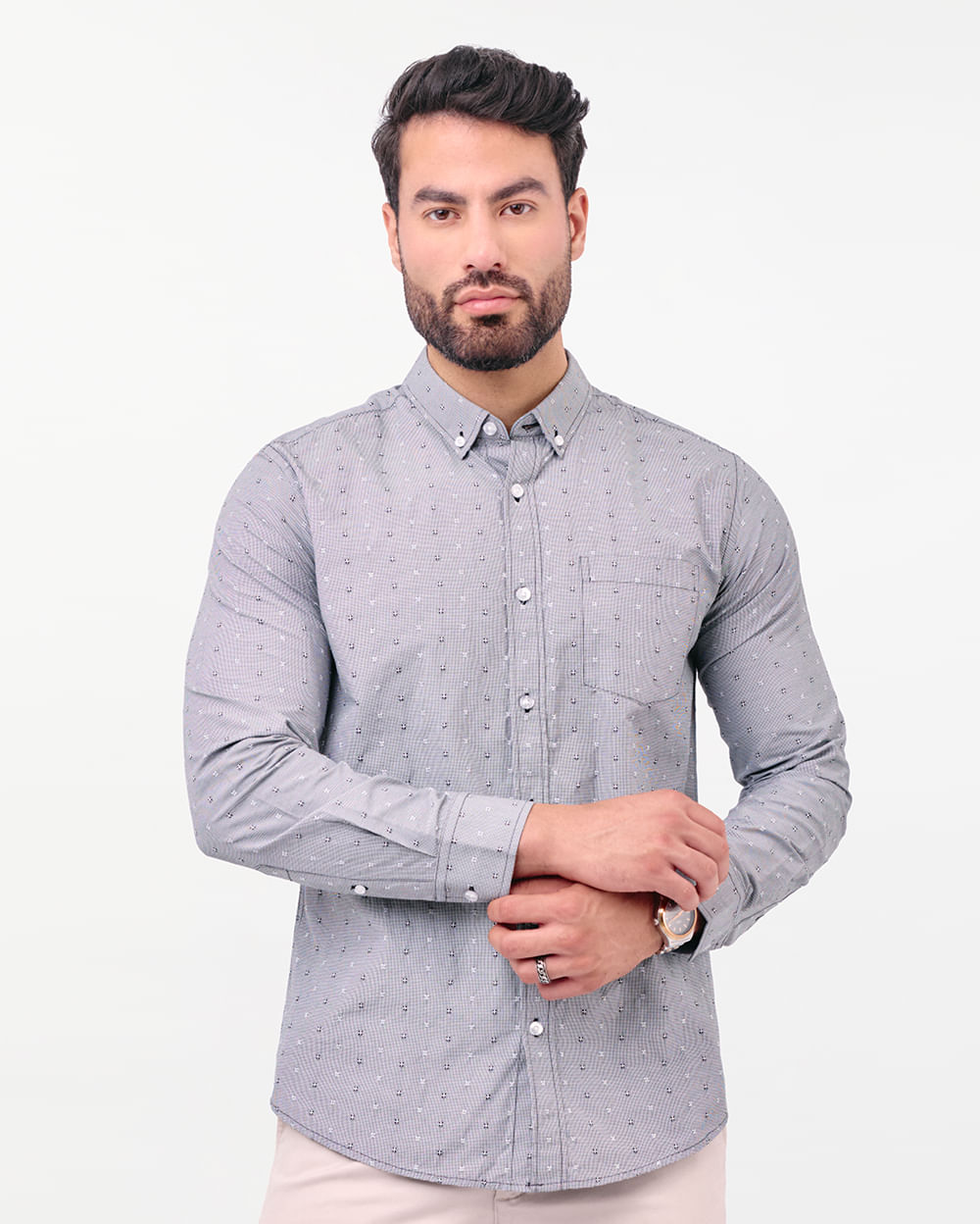 Camisa-Hombre-Piedro-Negro-M