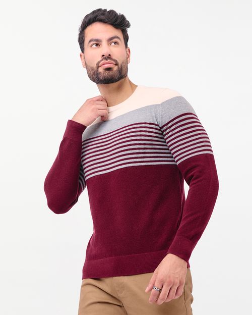 Chompa Hombre Jhair Guinda Shadow