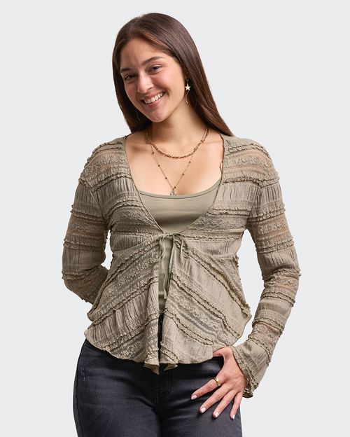 Blusa Mujer Cloe Verde Salvia