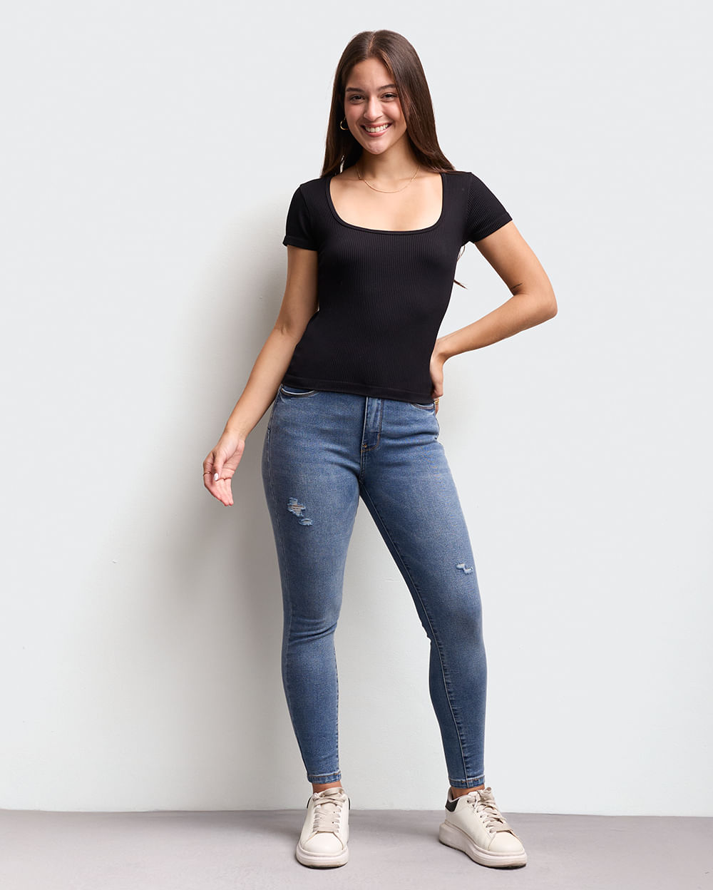 Polo-Mujer-Dori-Negro-S