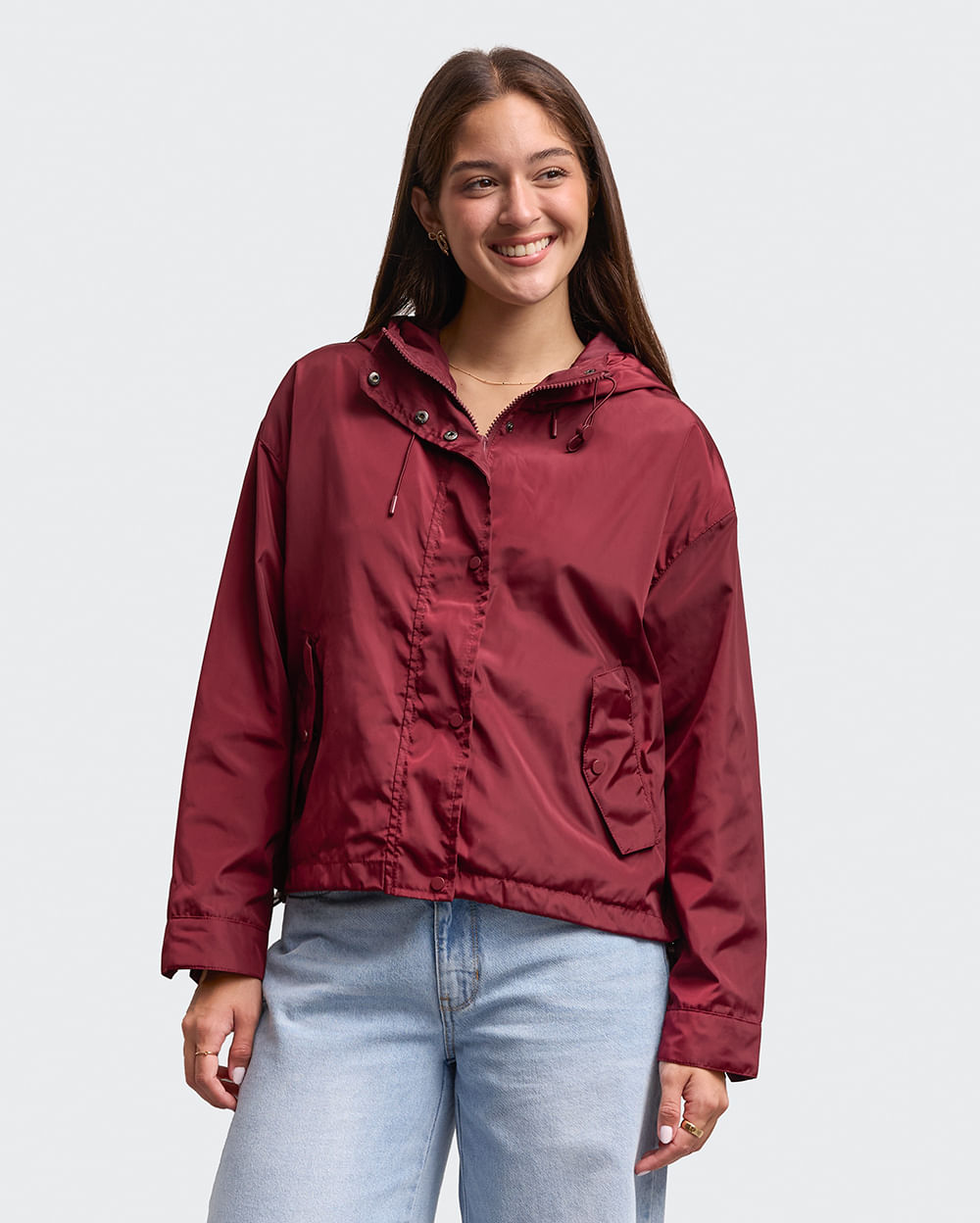 Casaca-Mujer-Brisset-Guinda-S