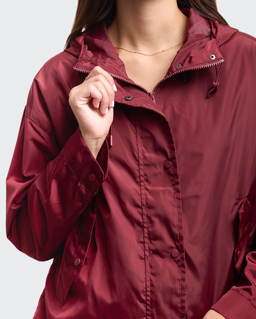 Casaca-Mujer-Brisset-Guinda-S