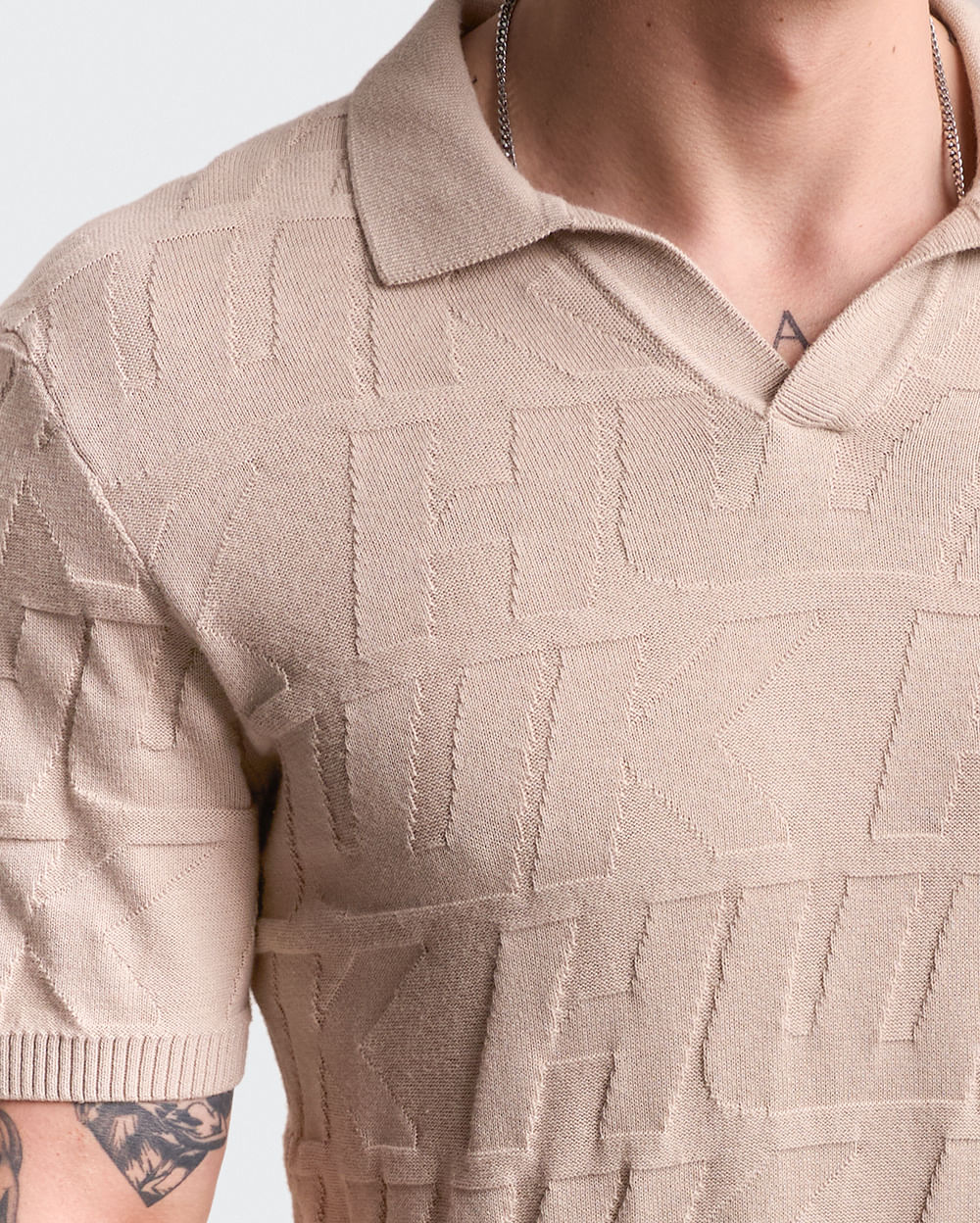 Polo-Cuello-Camisa-Hombre-Leonard-Beige-Botanico-M