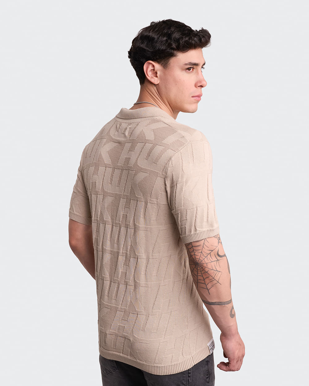 Polo-Cuello-Camisa-Hombre-Leonard-Beige-Botanico-M