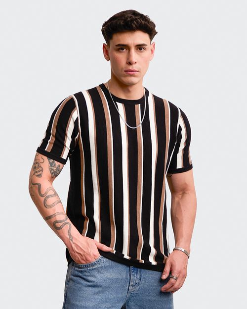 Polo Hombre Alexo Negro