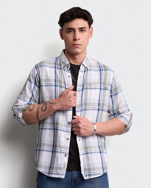 Camisa Hombre Tomus Verde Frost