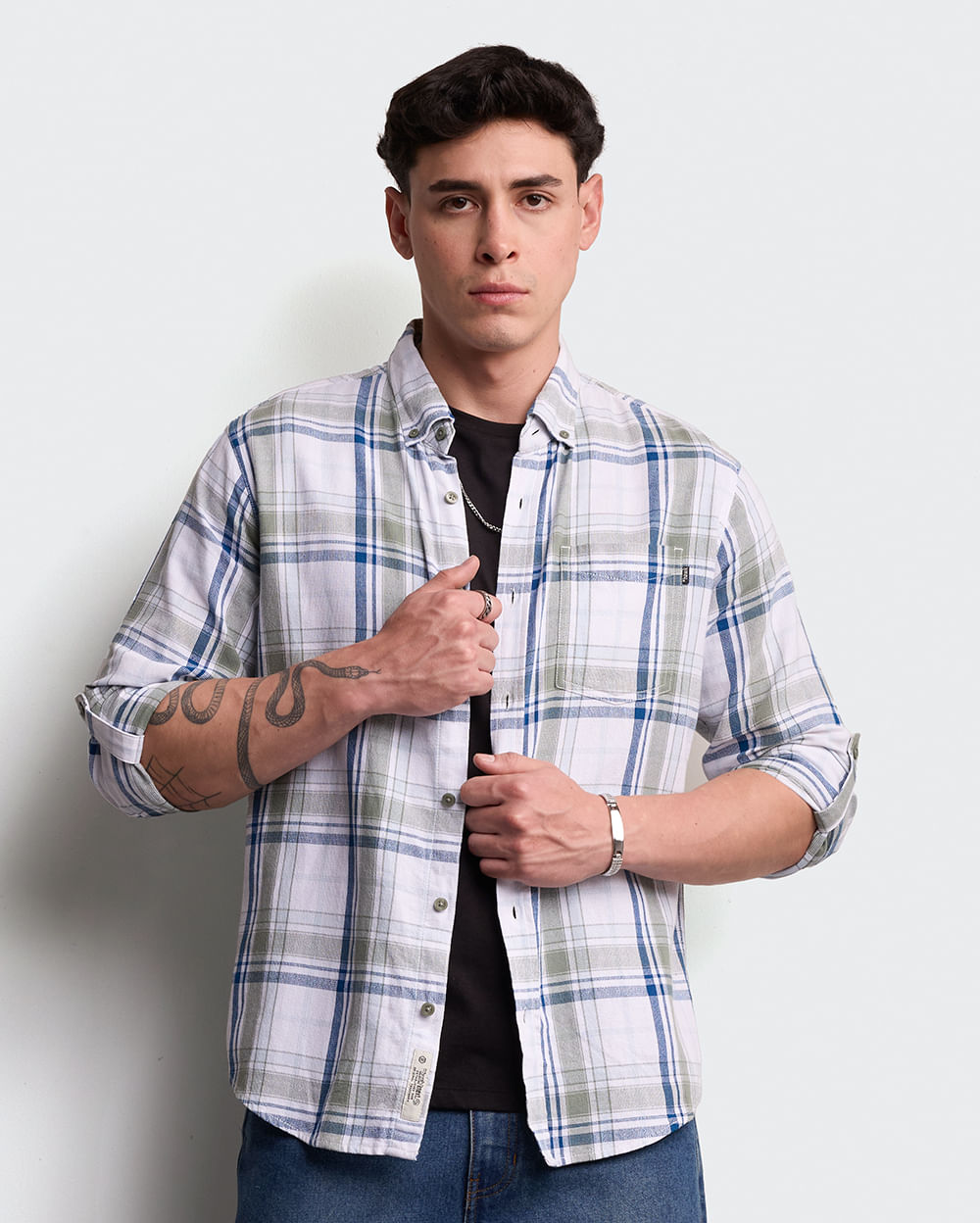 Camisa-Hombre-Tomus-Verde-Frost-M