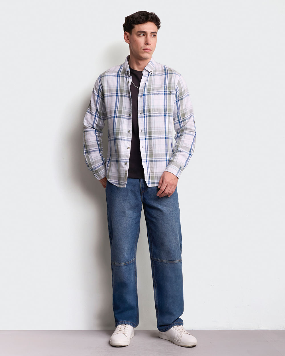 Camisa-Hombre-Tomus-Verde-Frost-M