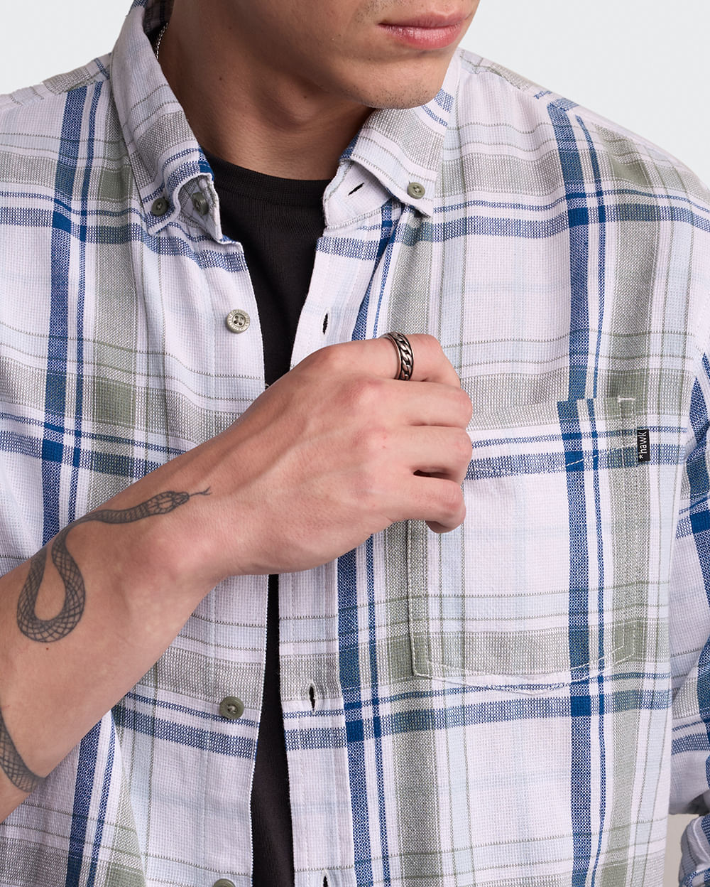 Camisa-Hombre-Tomus-Verde-Frost-M