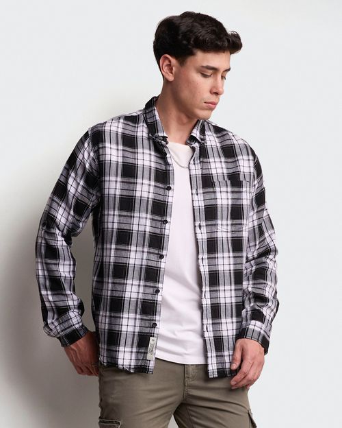 Camisa Hombre Tomus Negro