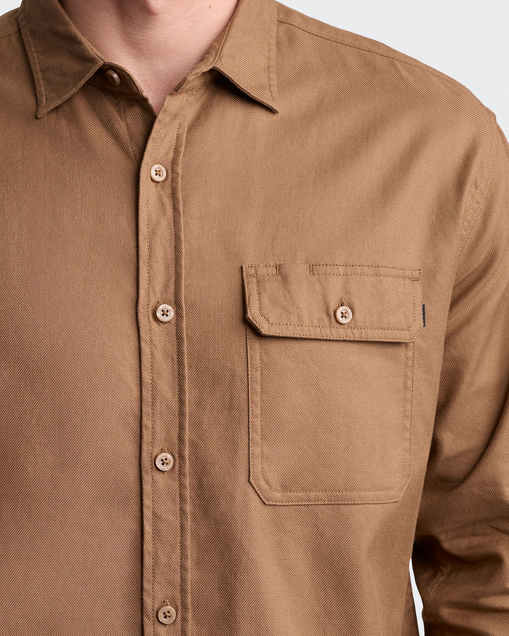 Camisa-Hombre-Aldo-Marron-Claro-M