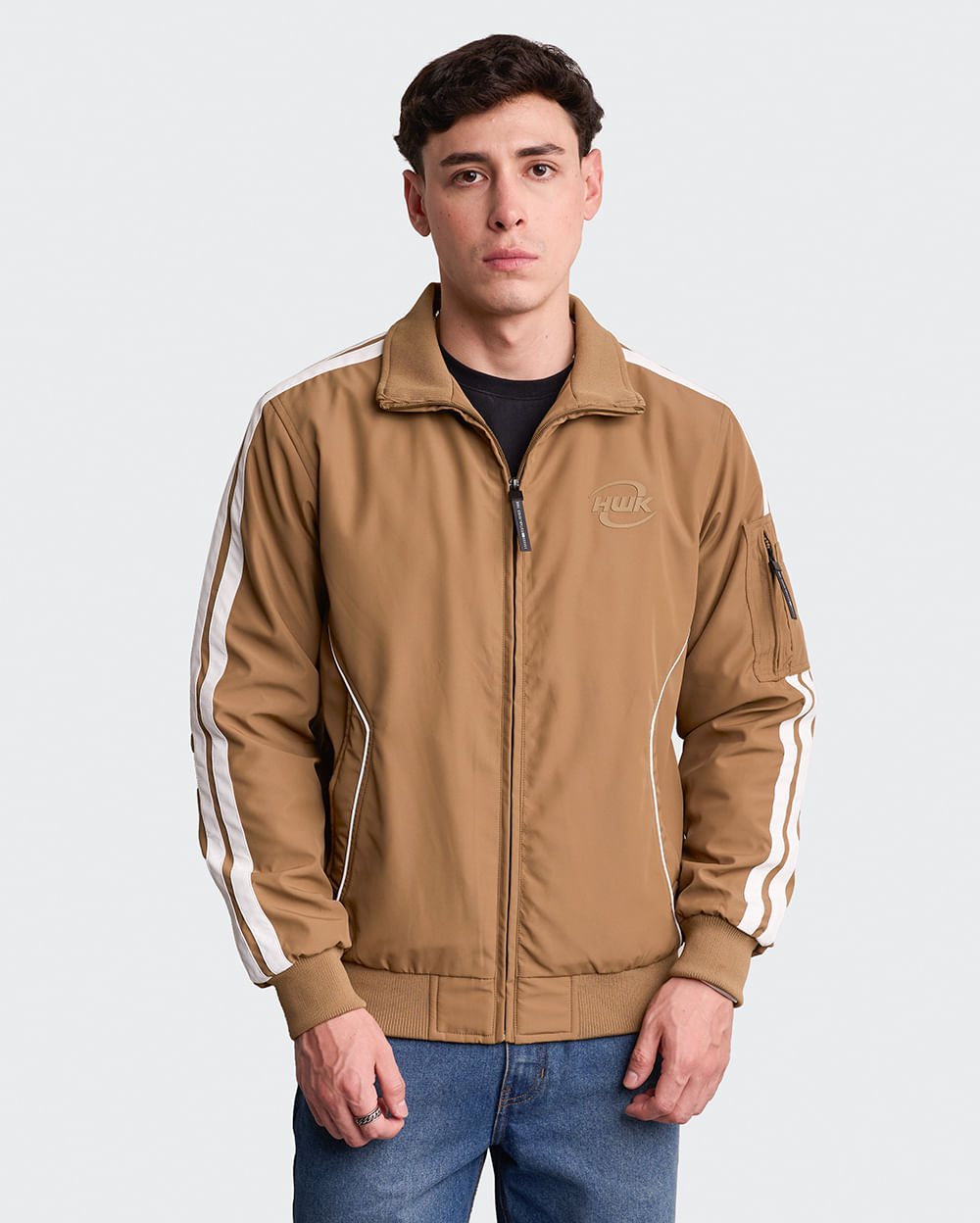 Casaca-Hombre-Messi-Beige-Oscuro-M