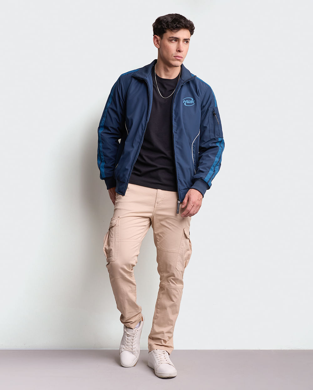 Casaca-Hombre-Messi-Azul-Pageant-M