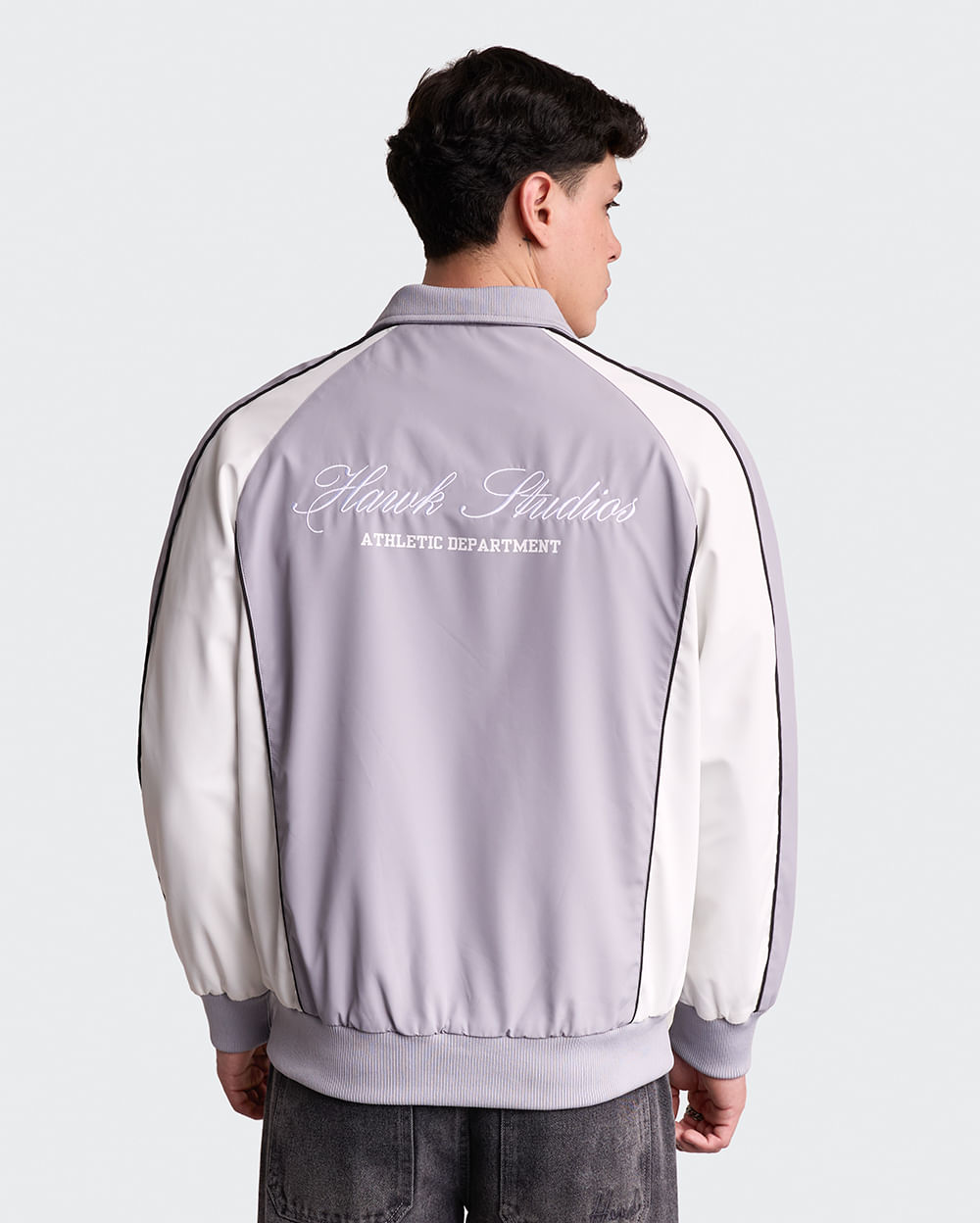 Casaca-Hombre-Ronaldo-Gris-Claro-M