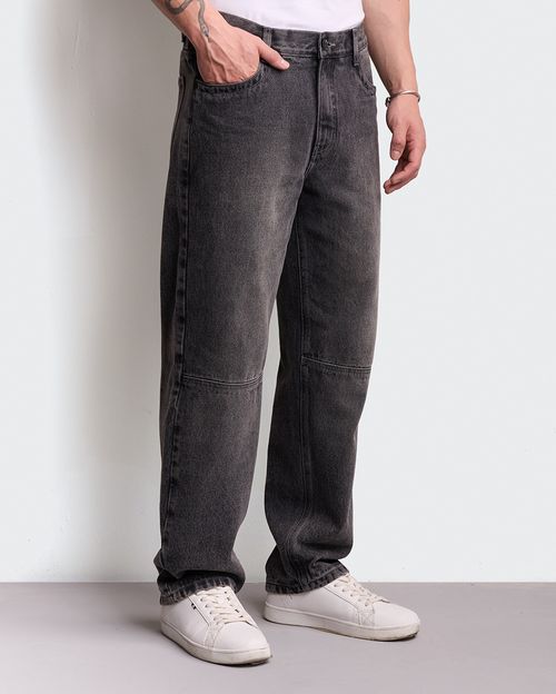 Jean Hombre Tower Total Dark Grey