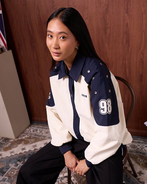 Casaca Mujer Zoa Crema Pastel