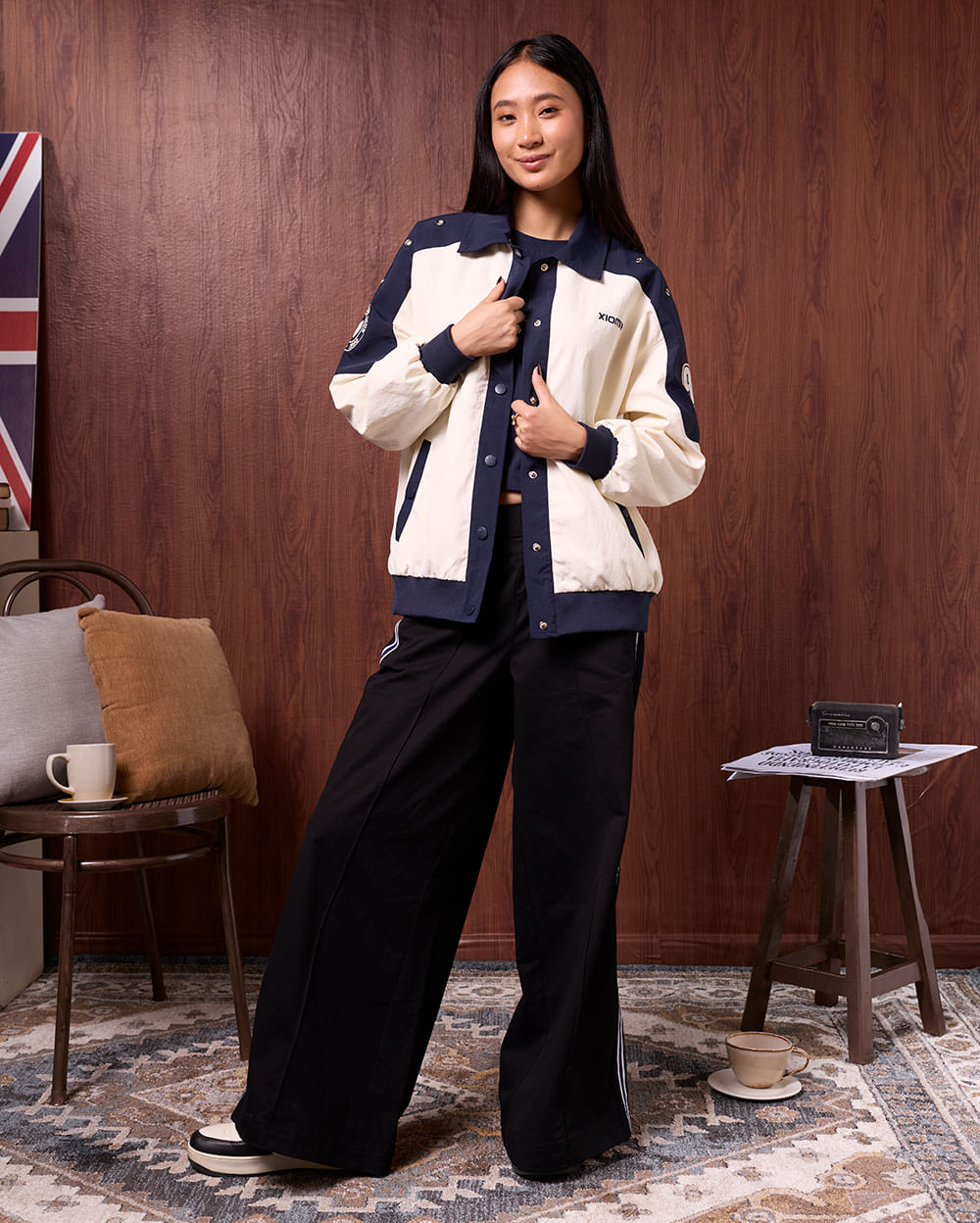 Casaca-Mujer-Zoa-Crema-Pastel-S