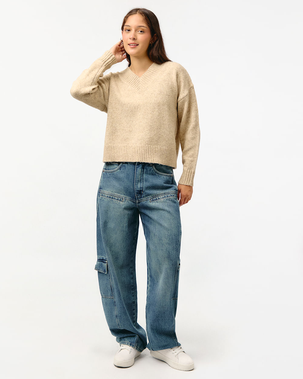 Chompa-Mujer-Camila-Crema-S