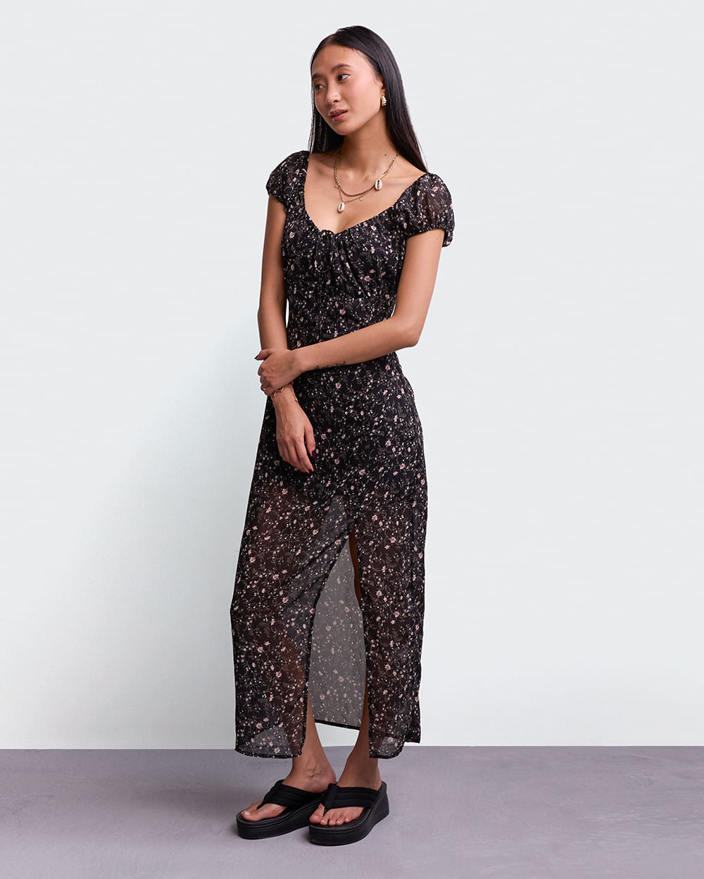 Vestido-Mujer-Chriztel-Negro-S